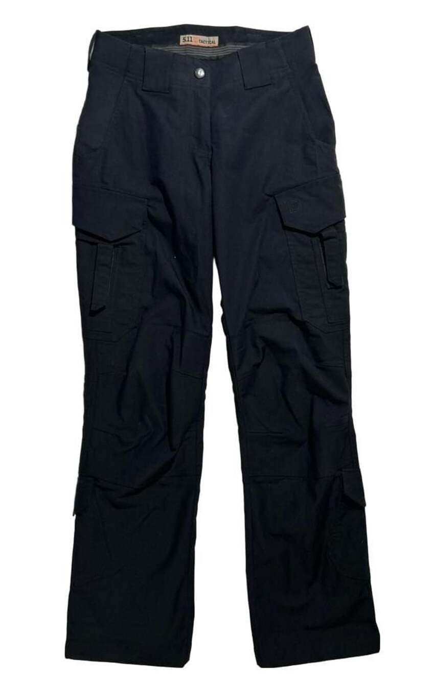 5.11 Tactical Icon Cargo Pants Womenβs 28x31.5 Regular Black